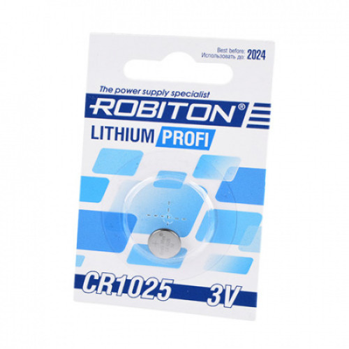 Батарейка Robiton profi CR1025 за 1шт