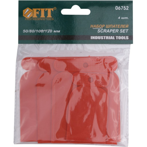 Шпатели Япончик FIT пластик 4 шт (06752)