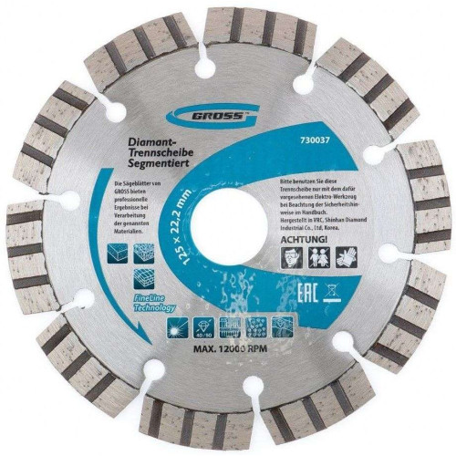 Диск алмазный GROSS 180х22,2мм (730067)
