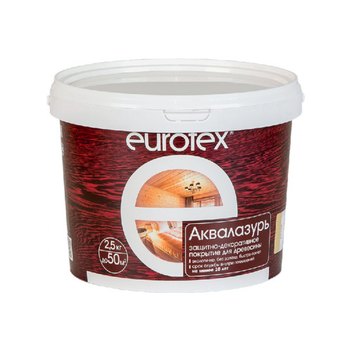 Текстурное покрытие EUROTEX БЕЛЫЙ 2,5кг (6шт)