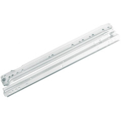 Направляющая роликовая КДМ 350мм 0,8мм белый(ЦБ027927)