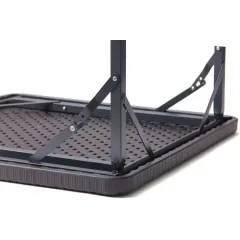 Мебель садовая Green Days Семейный 78х78х70см, стол+4 стула, цвет коричневый (281550)