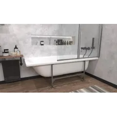 Ванна стальная DONNA VANNA 150х70х40см с КАРКАСОМ DV-57901