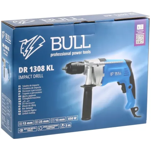 Дрель BULL DR 1308 KL (*20)