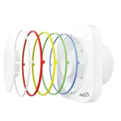 Вентилятор осевой вытяжной D100 DISC 4