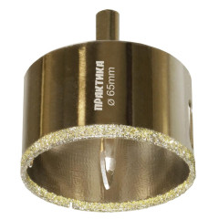 Коронка алмазная ПРАКТИКА д/керамогранита 65мм (917-705)