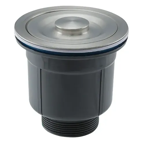 Мойка нерж. врезная GAPPO 50х50х21,5 см тол. 3 мм, сатин (сифон, коландер) GS5050