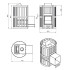 Печь банная Везувий Ураган Стандарт 16 (ДТ-4С)(*8)