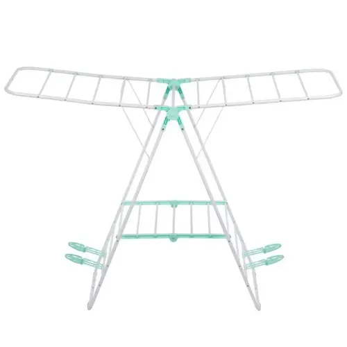Сушилка для белья напольная 12 м, 133х50х92см, бабочка, белая, CD-03, 109603 (513712)