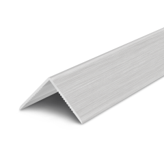 Угол ПВХ ДЕКОНИКА 15*15*2,7 Алюминий №186