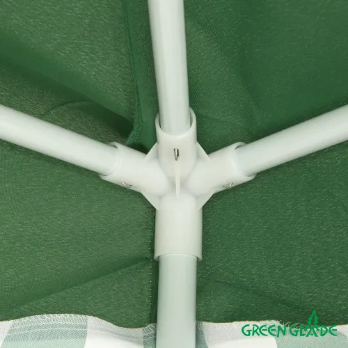 Тент садовый GREEN GLADE 1036 3х3х2,5м полиэстер (1197908)