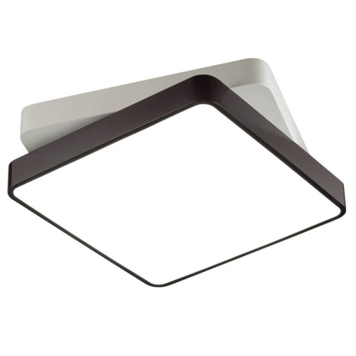 Светильник LUMION AGATHA 4511/72CL LN20 72W(6120Lm) 3000-6000K d550 h470 белый/черный