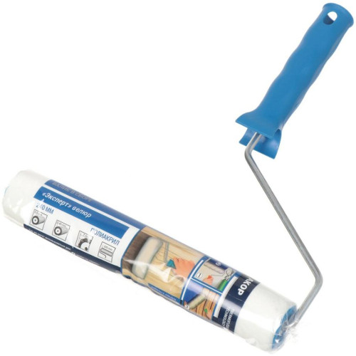 Валик АКОР велюр белый 240мм (72435624)