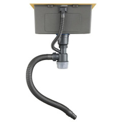 Мойка нерж. врезная GAPPO 72х46х21,5 см тол. 3 мм, золотая (сифон, коландер) GS7246-3