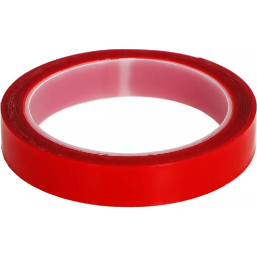 Скотч двухсторонний ЕРМАК сверхпрочный невидимый 19мм х 3м (472-041)