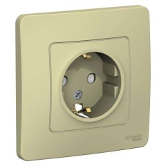 Розетка 2P+Е BLANCA беж. SchE BLNRS001017