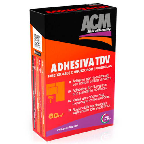 Клей обойный ADHESIVA TDV для стеклообоев 250г (Италия) (24)(*2)