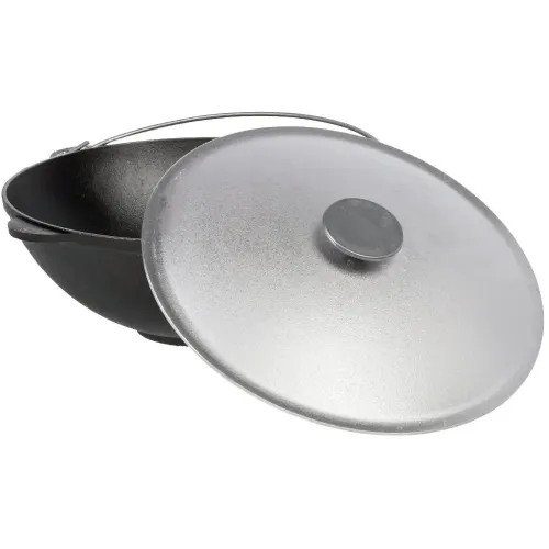 Казан Гардарика чугунный с крышкой и дужкой 8л (478236)