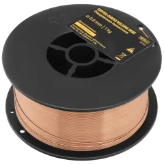 Проволока сварочная омедн. DENZEL 0,8мм 1,0кг (ER70S-6) (97540)