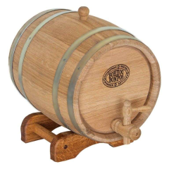 Бочка винная с краном на подставке 10л