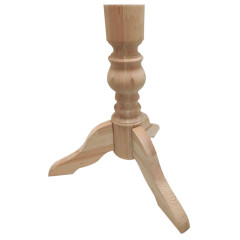 Ножка для стола 3-х опорная сосна Н800