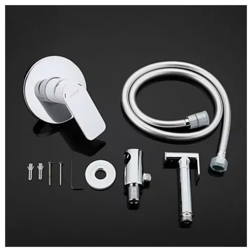 Душ гигиенический встраиваемый GAPPO G7248 со смесителем, хром