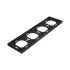 Рамка 4-пост ЭМИЛИ черный PFR00-5004-05