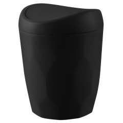Ведро для мусора 1л KEEPLEX, черный лотос KL500310028 (498621)