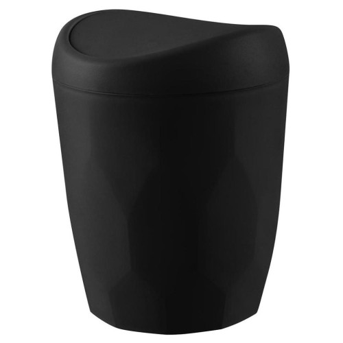 Ведро для мусора 1л KEEPLEX, черный лотос KL500310028 (498621)