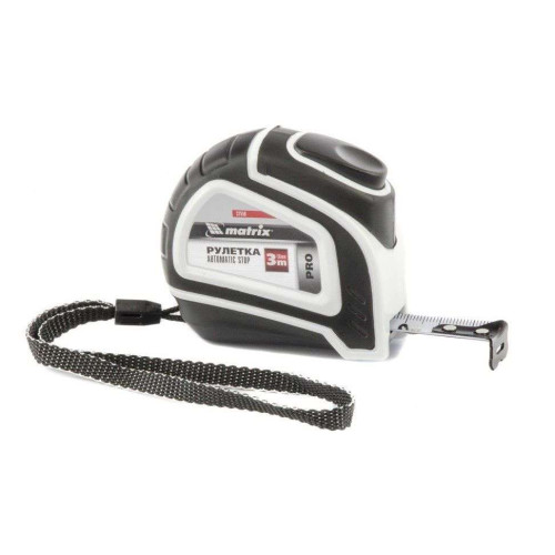 Рулетка MATRIX PRO Autostop 3 м*16 мм (32550)