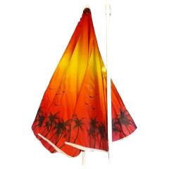 Зонт пляжный 160см 1-2.SALE 170Т красный (681658)