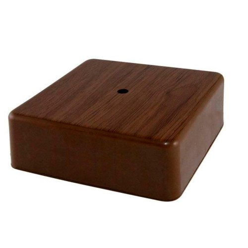 Коробка распред. КР 100х100х44 ОП бук, с клем. колодкой, IP40, TDM SQ1401-0310 (660339)