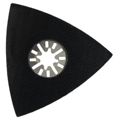 Насадка для резака ПРАКТИКА (240-409) 80мм подошва дельта VELCRO, без отверстий