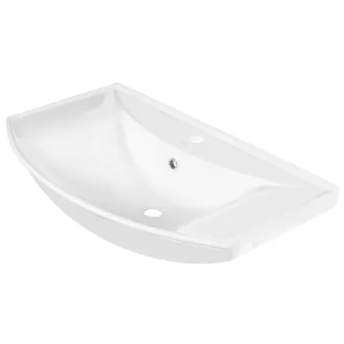 Умывальник мебельный 75 Стиль с отв., белый