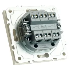 Переключатель 2-кл ЭМИЛИ белый RSW10-5107-01
