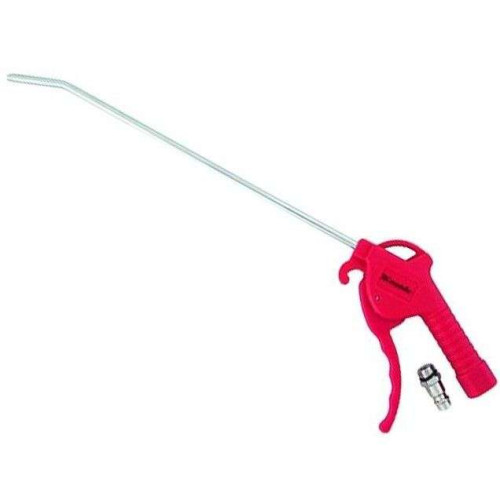 Пистолет продувочный MATRIX с удлиненным изогнутым соплом,пневматический, 270 мм (57334)