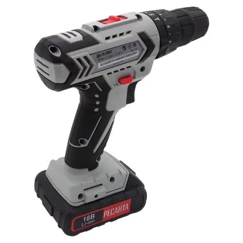 Шуруповерт РЕСАНТА ДА-18-2ЛК-У (75/14/6) (*15)