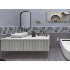 Плитка облицовочная 300*600*8,5 Бианор серый (TP3619BM) Ректификат (в уп. 1,8 м2)