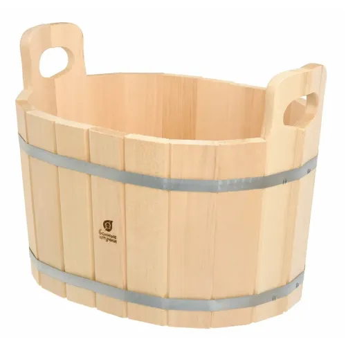 Ушат Шайка 30л Овал, липа 