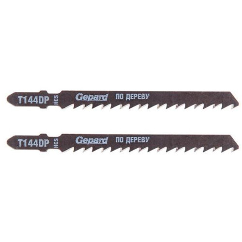 Пилки для лобзика GEPARD T144DP 2шт (GP0640-17)