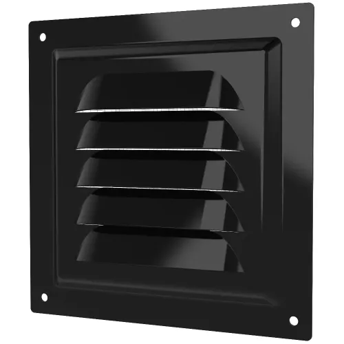 Решетка из тонколистовой стали с покрытием эмалью 1212МЭ Black