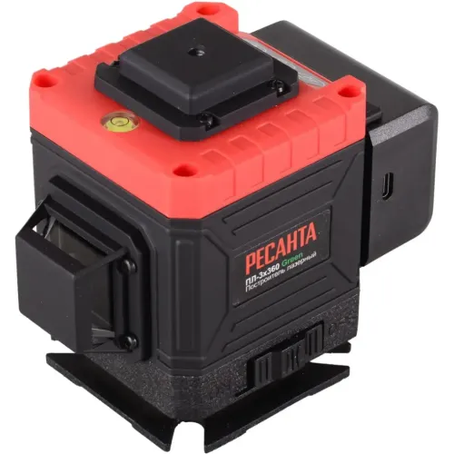 Уровень лазерный РЕСАНТА ПЛ-3Х360 Green (61/10/546)