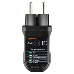 Тестер розеток и УЗО TDM ТР-2 SQ0595-0004