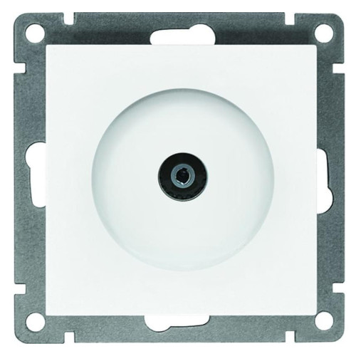 Розетка TV UNIVersal Афина белый A0027