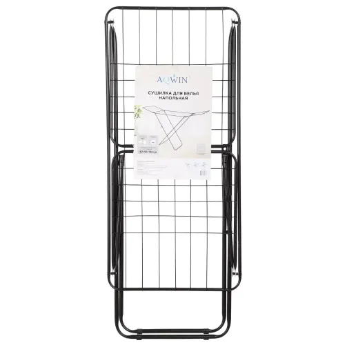 Сушилка для белья напольная AQWIN 16м, 182х50х100см, серебр, 121101 (499057)