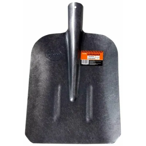 Лопата совковая б/чер ШАБАШКА рельсовая сталь (153-0028)