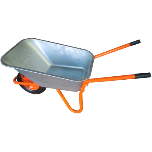 Тачка садово-строительная 110л/180кг 1 колесо Bohrer (ТВН-1Н)