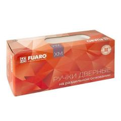Ручки раздельные FUARO DENVER XM SSC/CP-16 сатинированный хром/хром