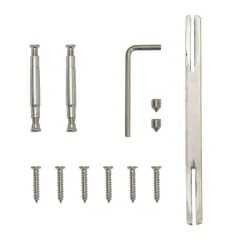 Ручки раздельные Code Deco H-14105-A-CR (17652)