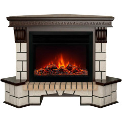 Камин электрический STONE RS 26 AO-217 + MOONBLAZE DELUXE-S LT BL (MB3)